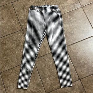 Old Navy plaid leggings